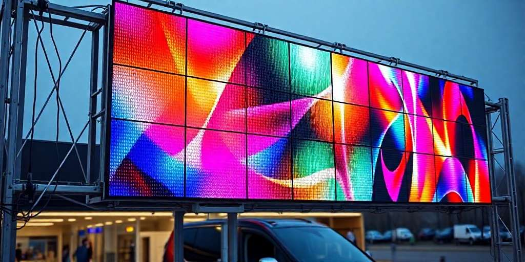 Pantalla LED modular exterior