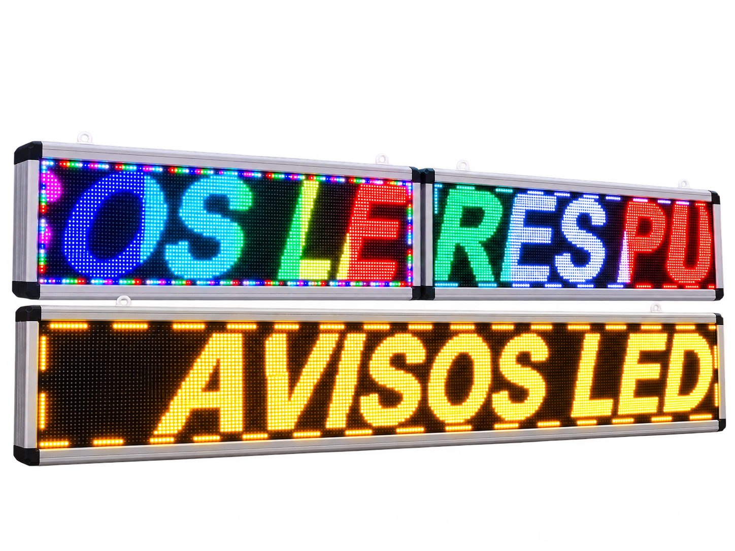 Variedad de pasamensajes LED